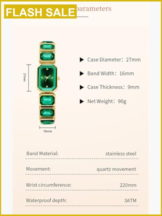 Luxury Crystal Bangle Watch Ladies\' Fashion Waterproof Wristwatch main image 6
